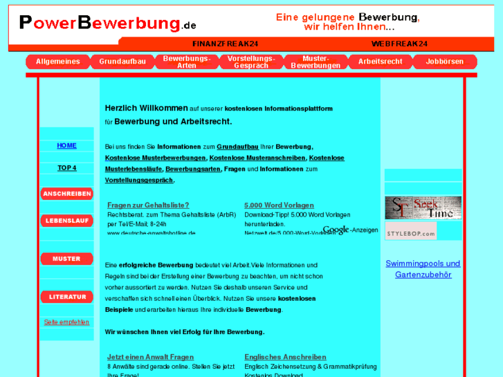 www.powerbewerbung.de