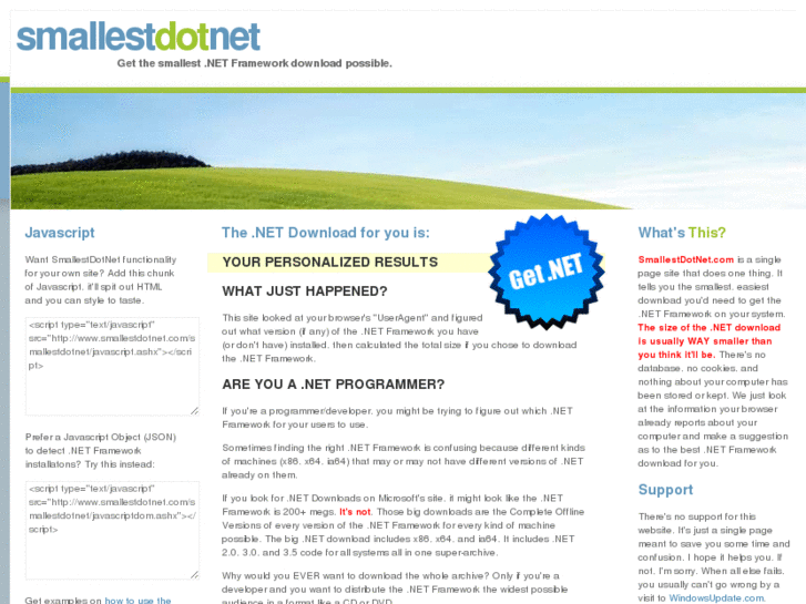 www.smallestdotnet.com