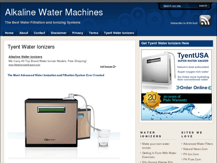 www.alkalinewatermachines.net