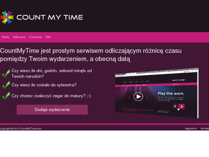 www.countmytime.com