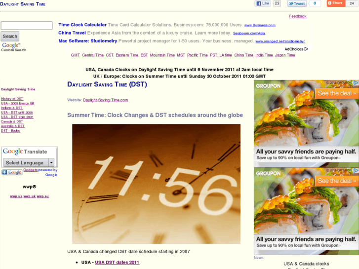 www.daylight-saving-time.com