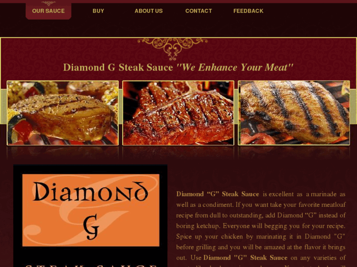 www.diamondgsteaksauce.com