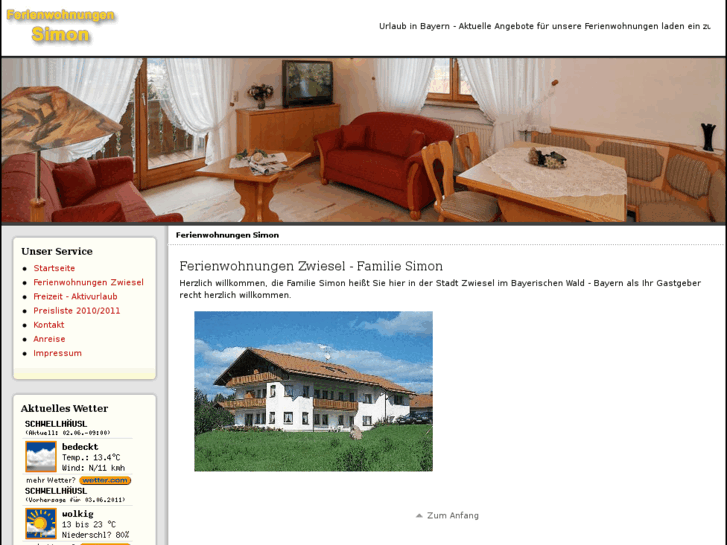 www.ferienwohnungen-in-zwiesel.de