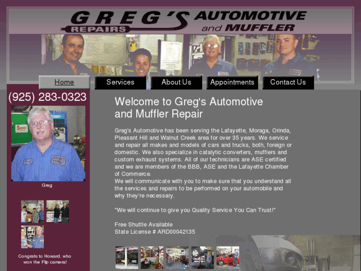 www.gregsautomotiveandmuffler.com