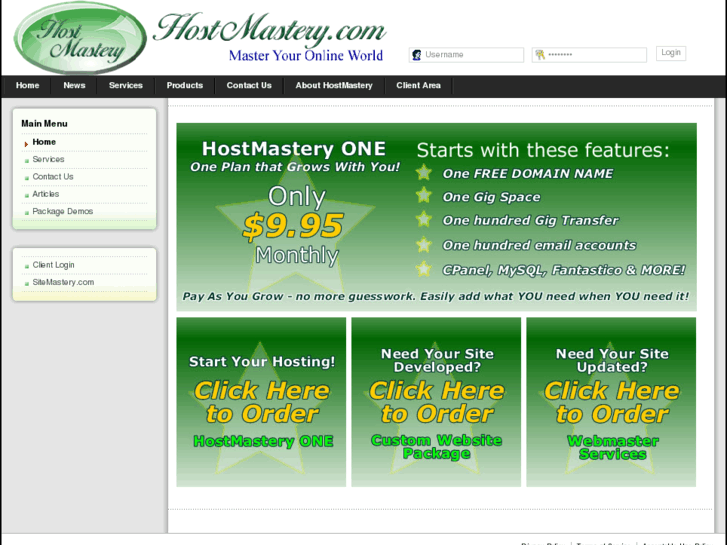 www.hostmastery.com