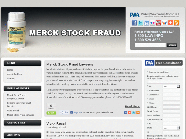 www.merck-stock-fraud-lawyer.com