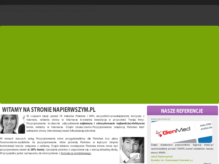 www.napierwszym.pl