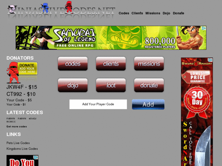 www.ninjaslivecodes.net