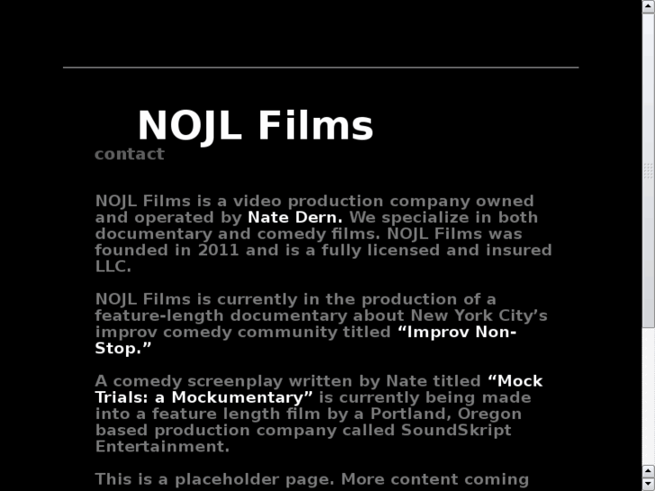 www.nojlfilms.com