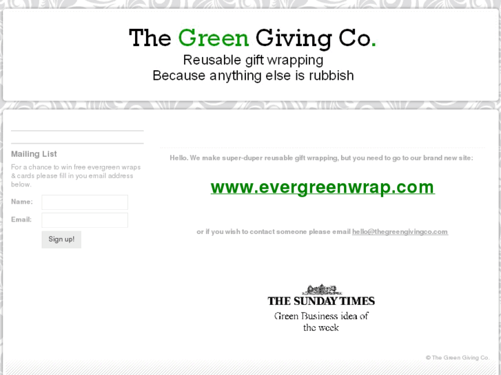 www.thegreengivingco.com