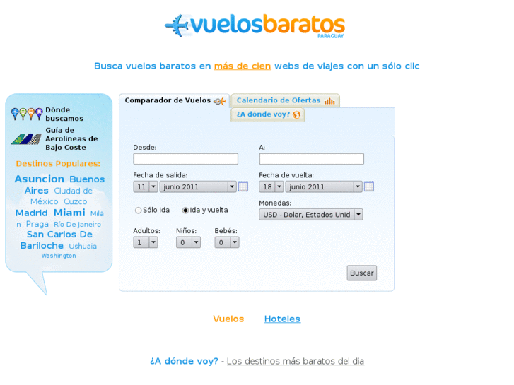 www.vuelosbaratos.com.py