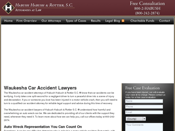 www.waukeshacaraccidentlawyer.com