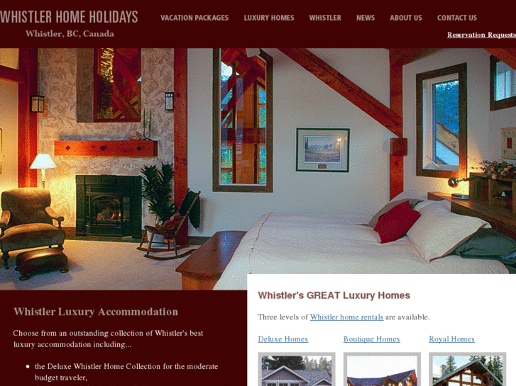 www.whistlerhomeaccommodations.com