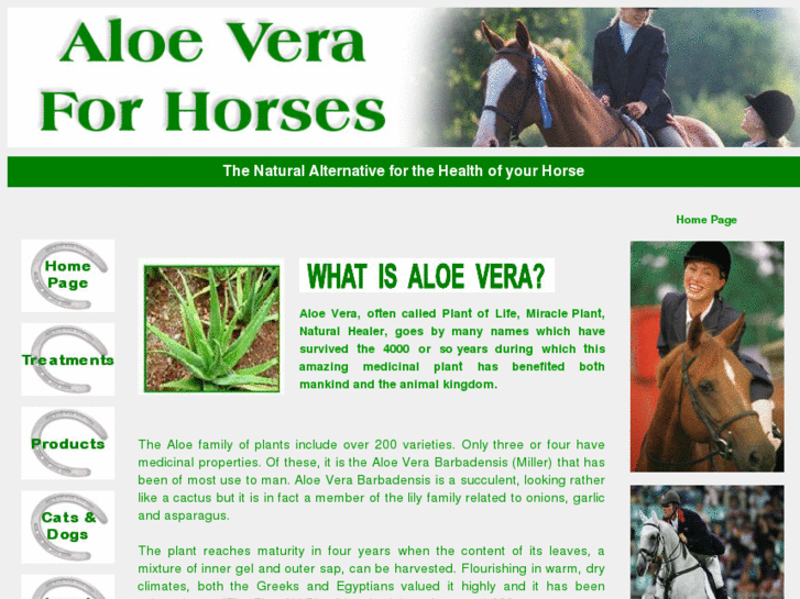 www.aloeveraforhorses.com