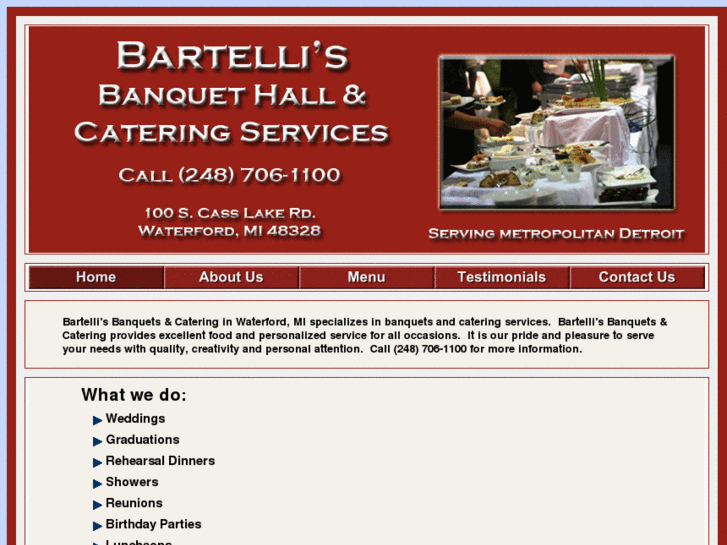 www.bartelliscatering.com