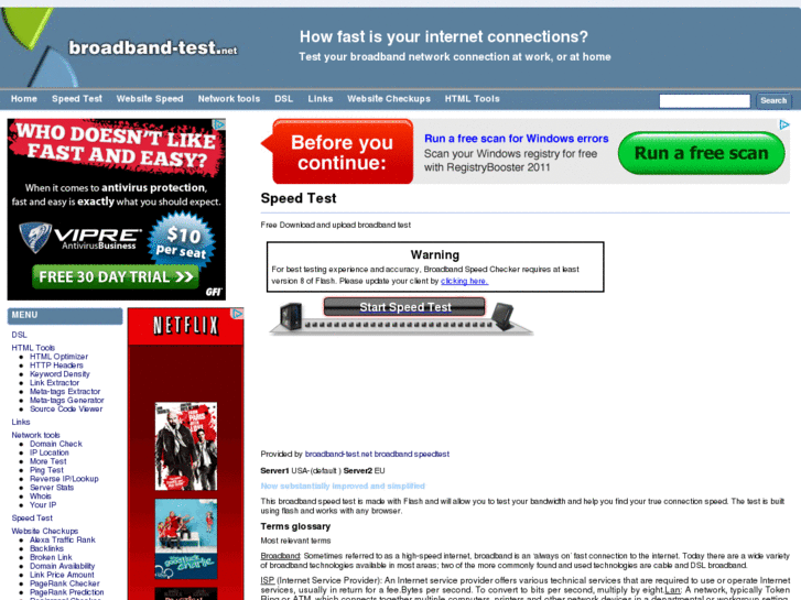 www.broadband-test.net