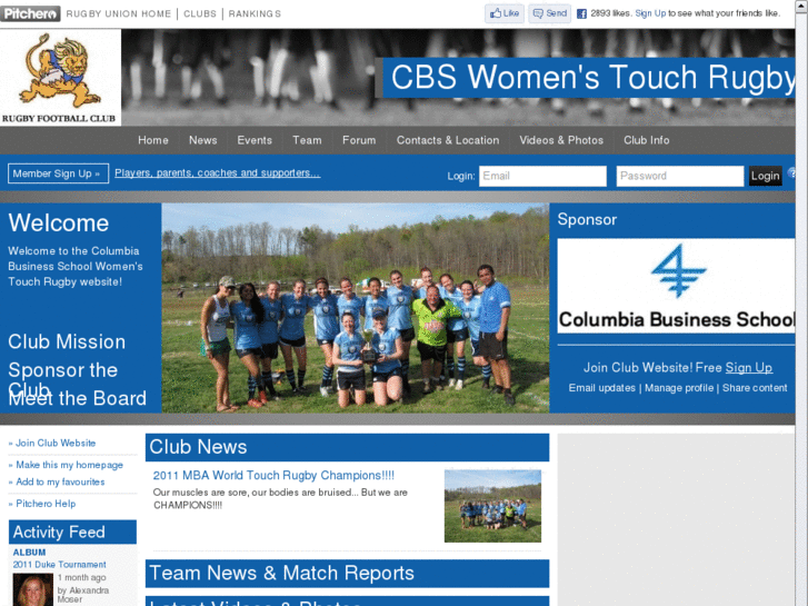 www.cbswomenstouchrugby.com