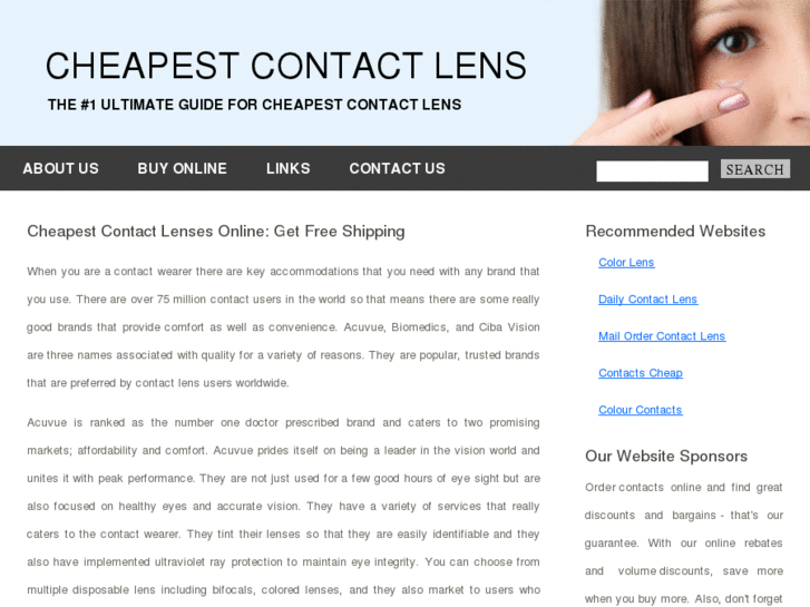 www.cheapestcontactlens.com