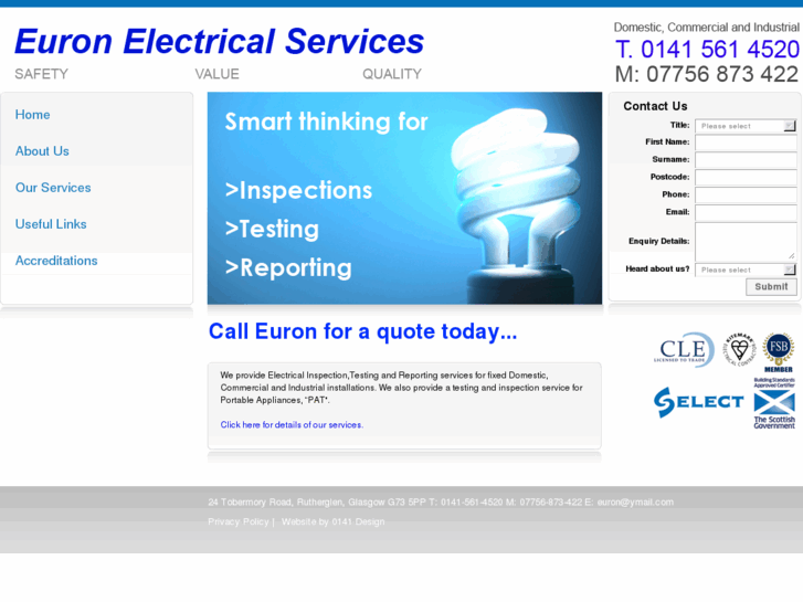 www.euron-electrical-services.com