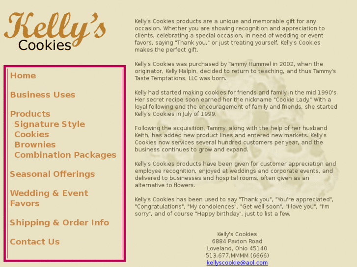 www.kellyscookies.com