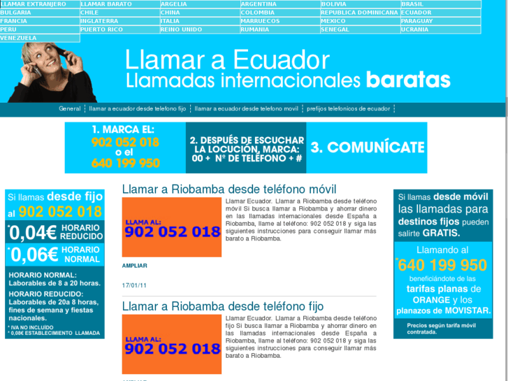 www.llamarecuador.com