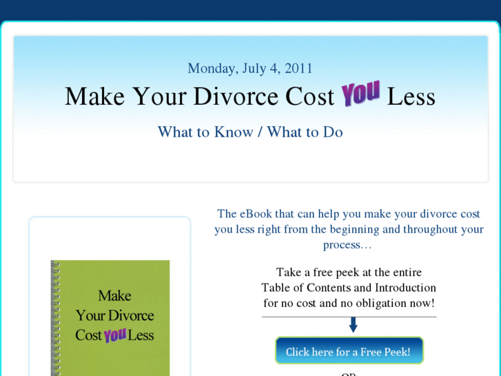 www.makeyourdivorcecostyouless.com