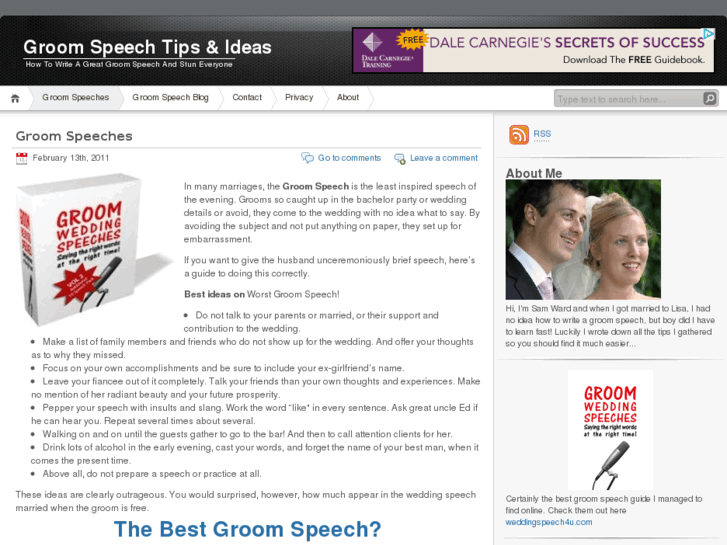 www.mygroomspeech.com