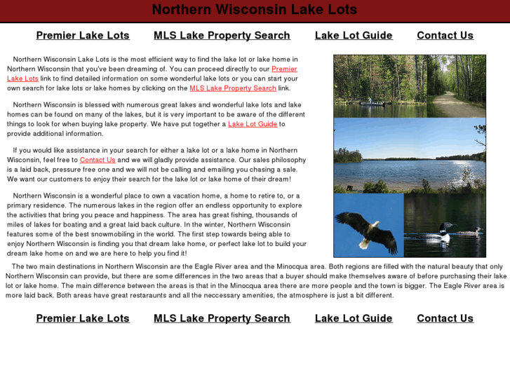 www.northernwisconsinlakelots.com