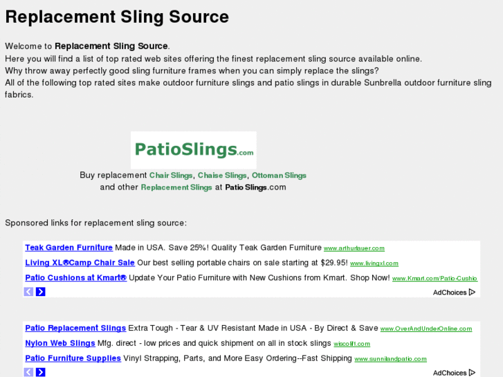 www.replacementslingsource.com