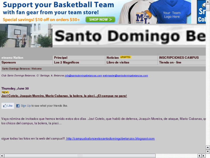 www.santodomingobetanzos.com