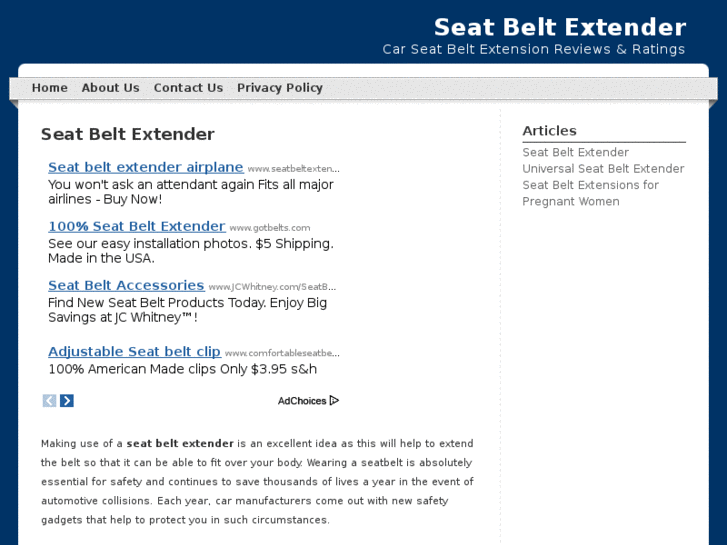 www.seatbeltextender.org