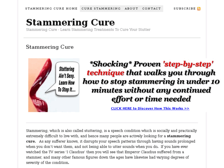 www.stammeringcure.net