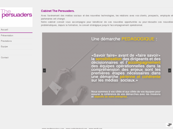 www.thepersuaders.fr