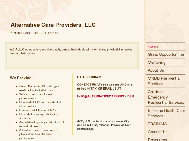 www.alternativecareproviders.net