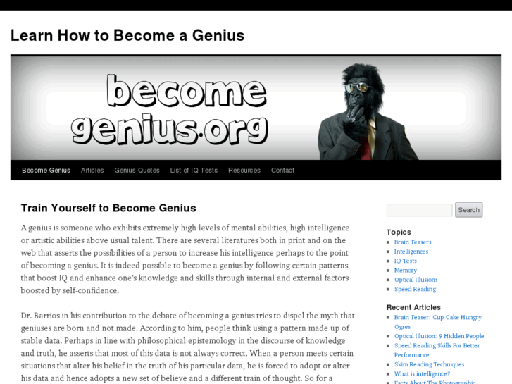 www.becomegenius.org