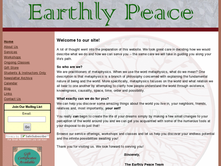 www.earthlypeace.net
