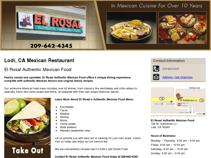 www.elrosalmexicanfood.com