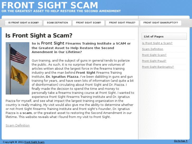 www.frontsightscam.com