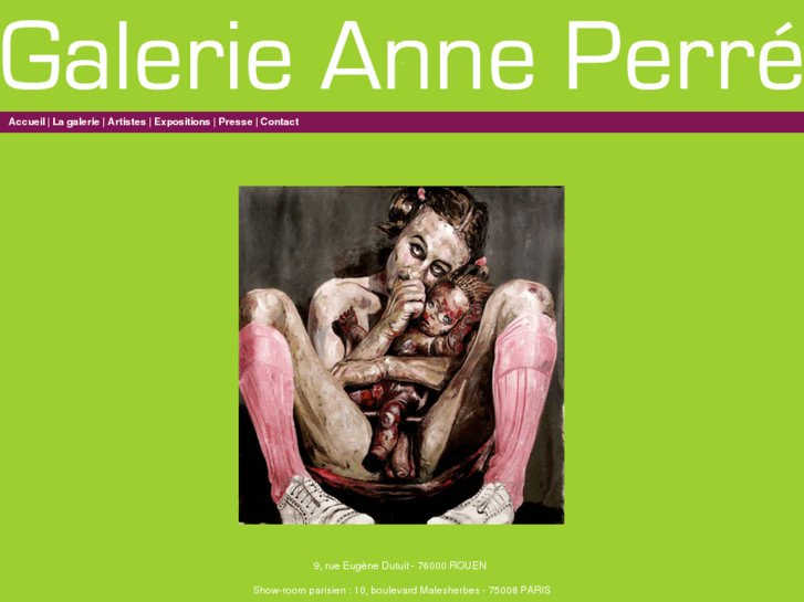 www.galerie-anne-perre.com