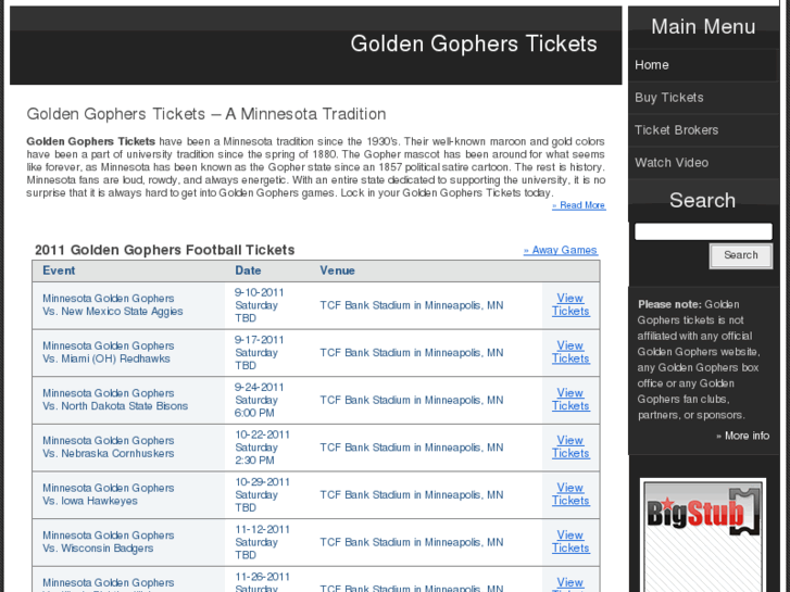 www.goldengopherstickets.net