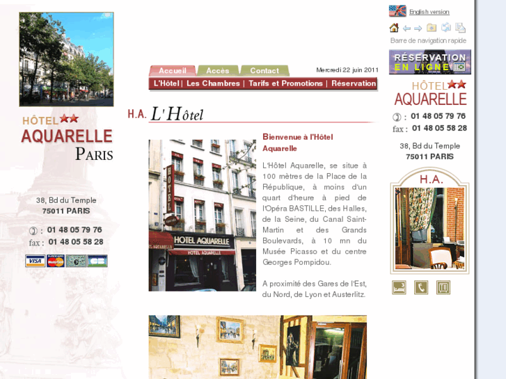 www.hotel-aquarelle.com