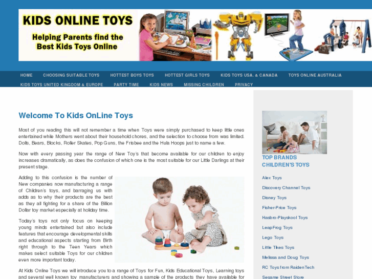 www.kidsonlinetoys.com