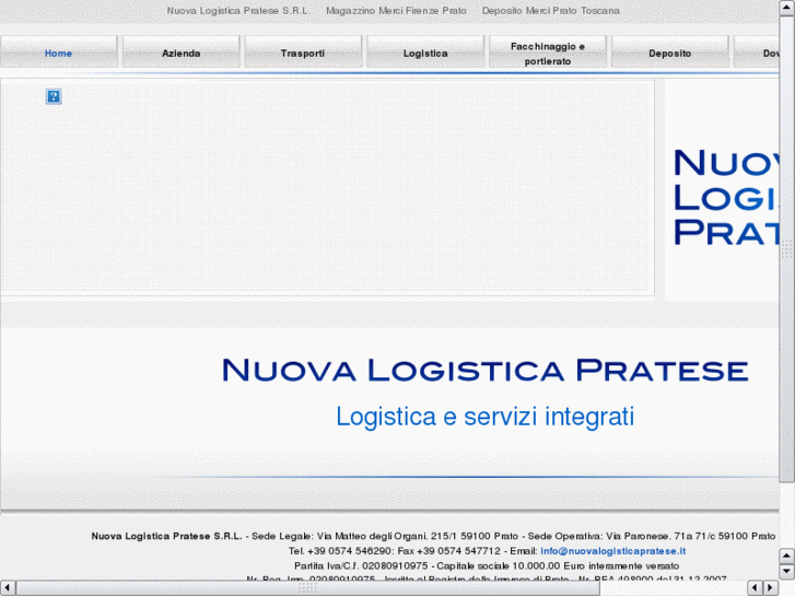 www.nuovalogisticapratese.com