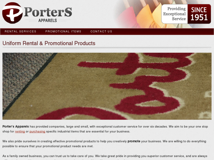 www.portersapparels.com