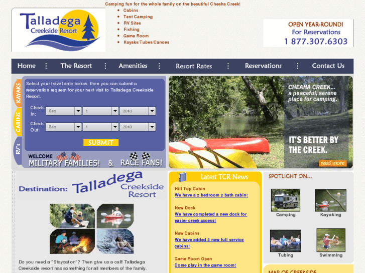 www.talladegacreekside.com