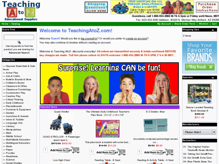 www.teachingatozcatalog.com