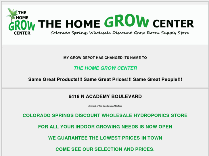 www.thehomegrowcenter.com