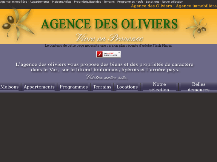 www.agencedesoliviers.com