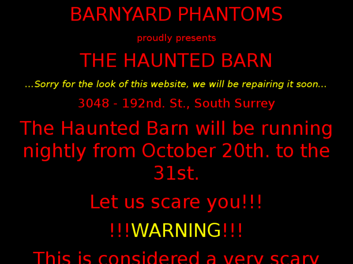 www.barnyardphantoms.com