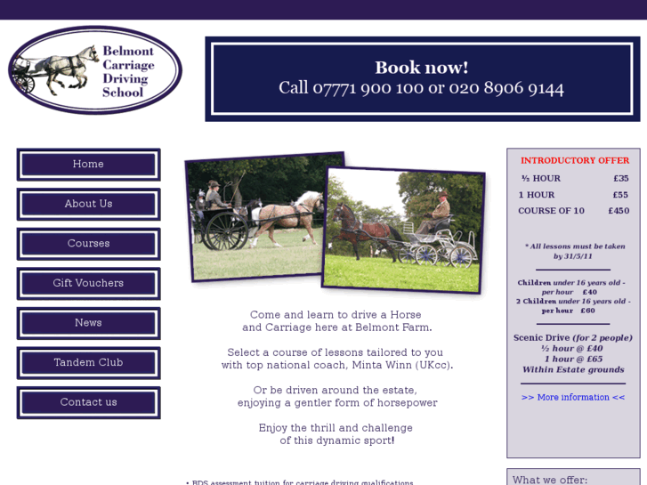 www.belmontcarriagedriving.co.uk